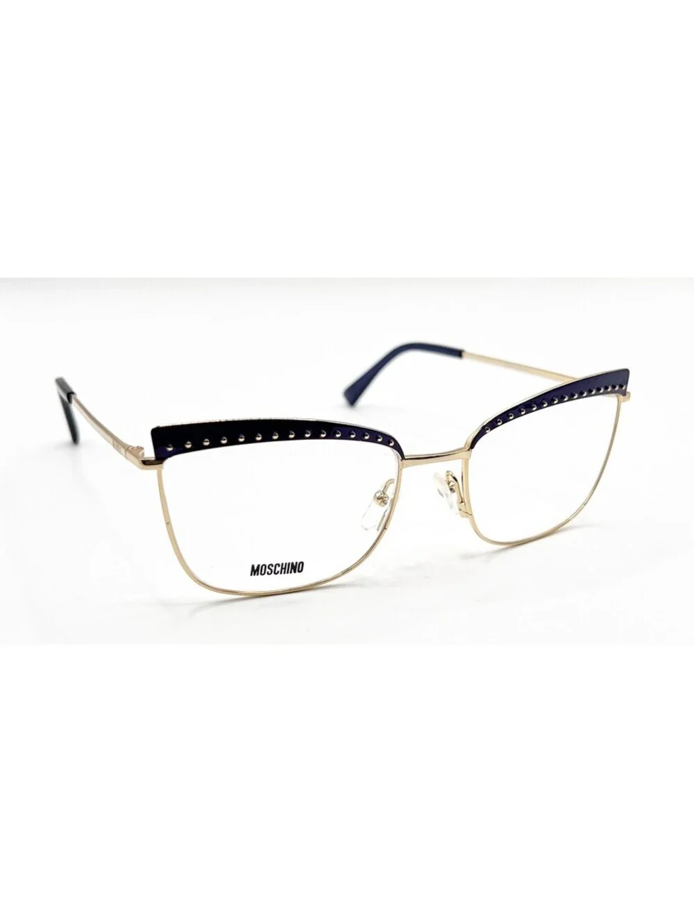 Moschino Mos531 Pjp Purple/Blue Authentic Eyeglasses 55-18-145